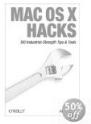Mac OS X Hacks product image, with 50% Discount