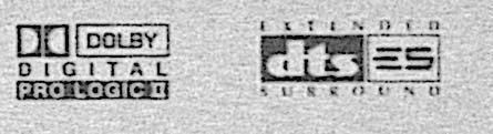 Dolby Digital and DTS logos