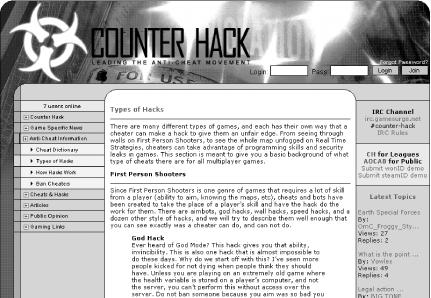 The magisterial Counter Hack site