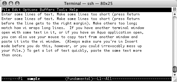 Emacs is the Ferrari of Unix text editors