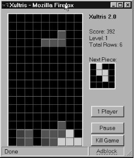 Xultris block management game