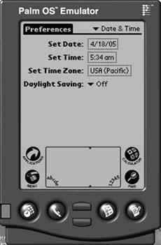 Palm Emulator, v4.x