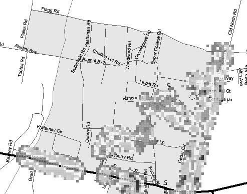 Wi-Fi power levels in the Kingston, Rhode Island area