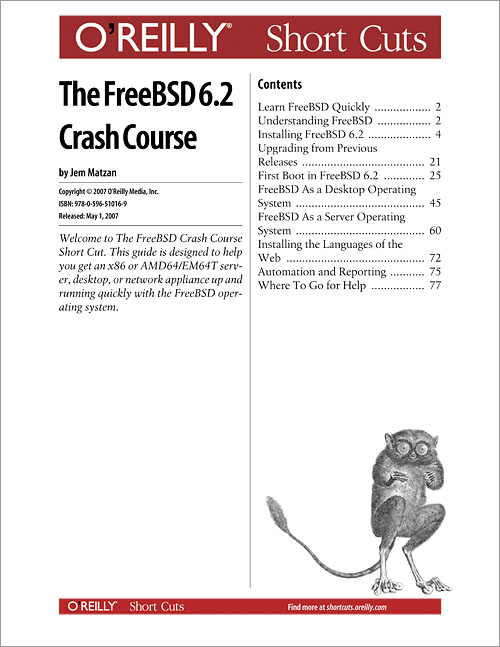 The FreeBSD 6.2 Crash Course