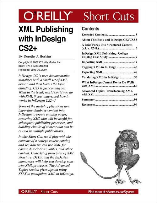XML Publishing with InDesign CS2+