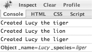 Although you do eventually get your Liger, it's not until after the necessary superclasses have been created and properly initialized
