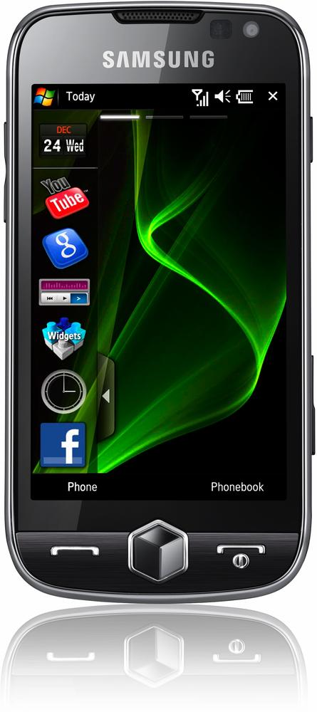 The Samsung Omnia is a Windows Mobile 6.5 device. The operating system is very friendly for desktop Windows users, featuring the Start menu and a very similar user interface.