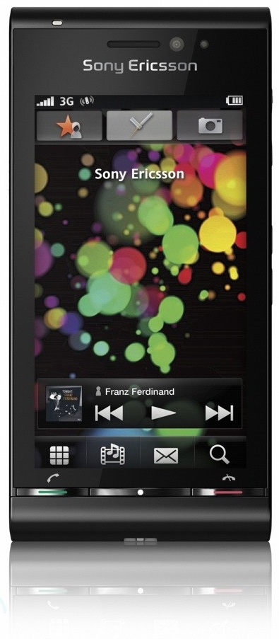 The Sony Ericsson Satio is a Symbian-based device (S60 5th edition), so it’s very similar to the Nokia 5800 XpressMusic.