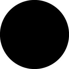 An SVG circle