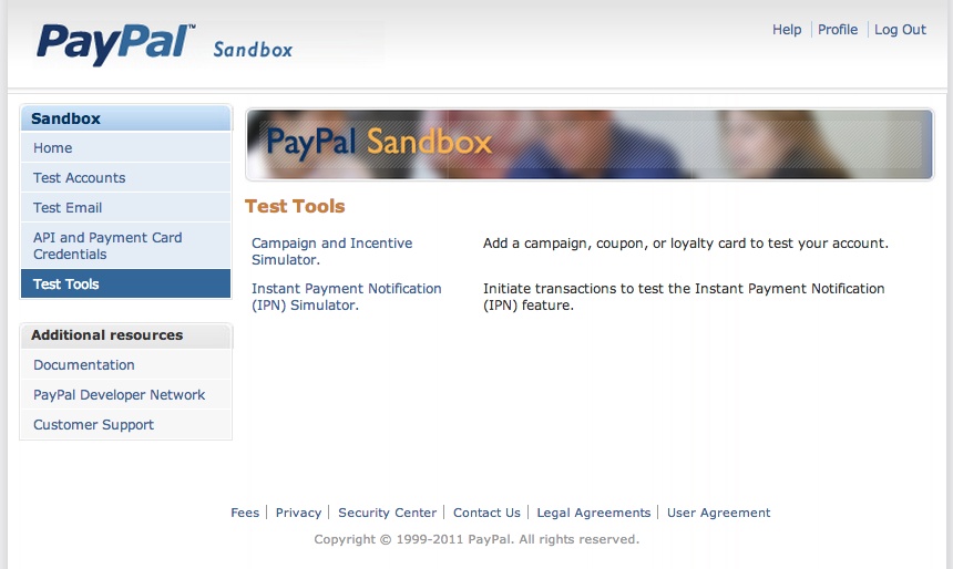 PayPal Sandbox IPN Simulator