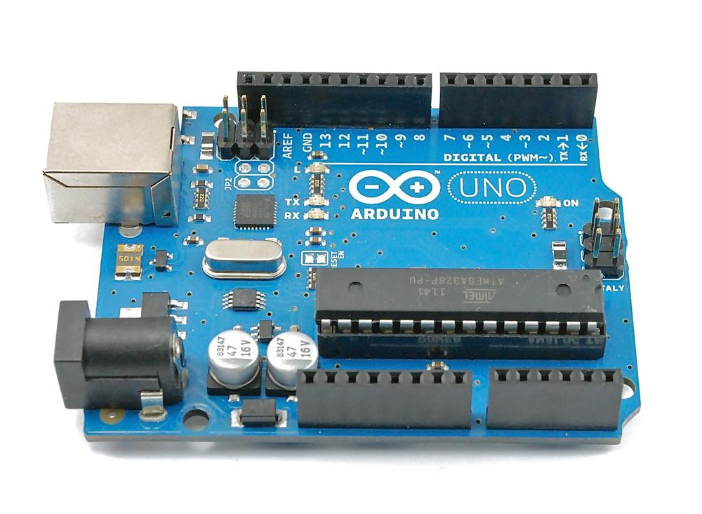 An Arduino Uno board