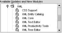 Installing modules for XML support