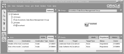 Enterprise Manager Console for Oracle8i