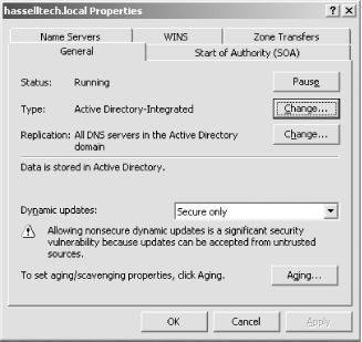 Converting a zone to Active Directory-integrated mode