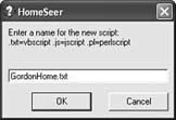 Defining a new HomeSeer VBScript