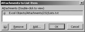 Attachments in SharePoint