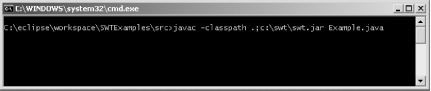 Specifying the classpath from the command line