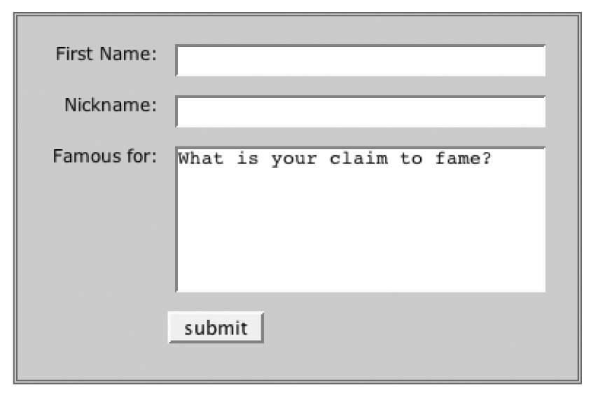 Using CSS to align a form