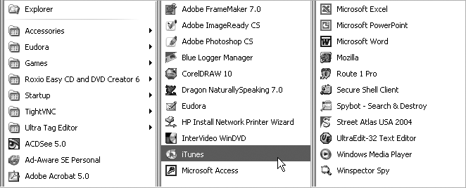 If you don’t like the way Windows displays long menus, you can configure your menus to look like this.