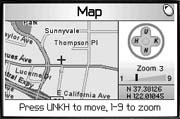 Mapping an address in TeleNav