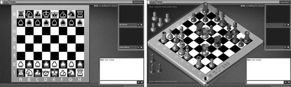 Example of game design from both a 2D and 3D approach