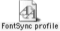 Icon for FontSync profile file