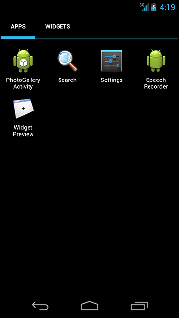 Finding the Settings app