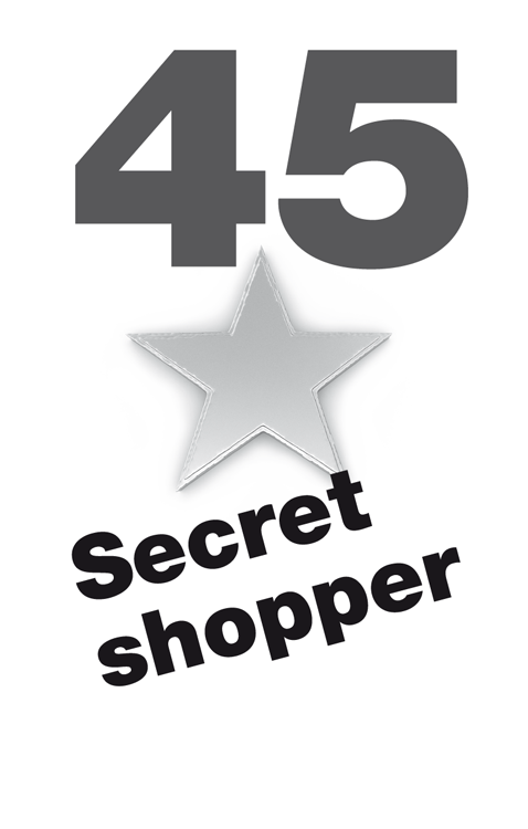 45 Secret shopper