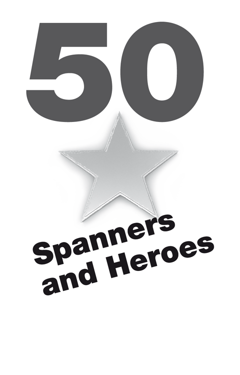 50 Spanners and Heroes