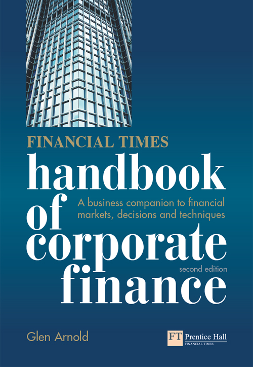 Handbook of Corporate Finance