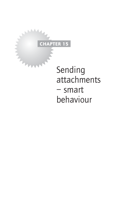 Sending attachments – smart behaviour