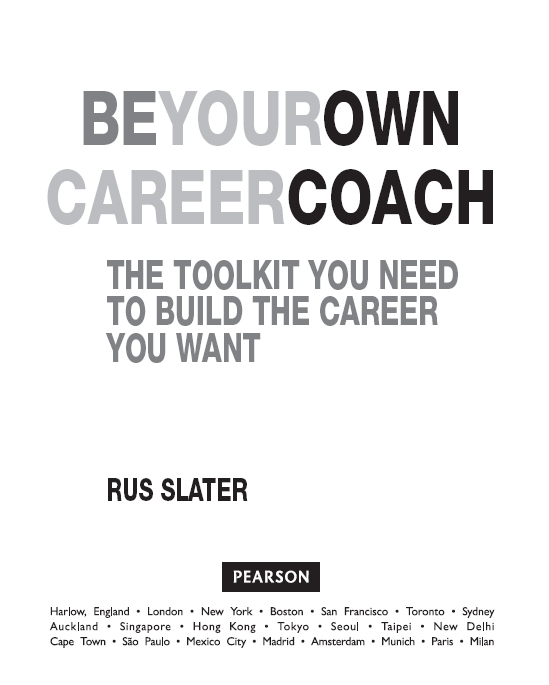 Be your own career coach