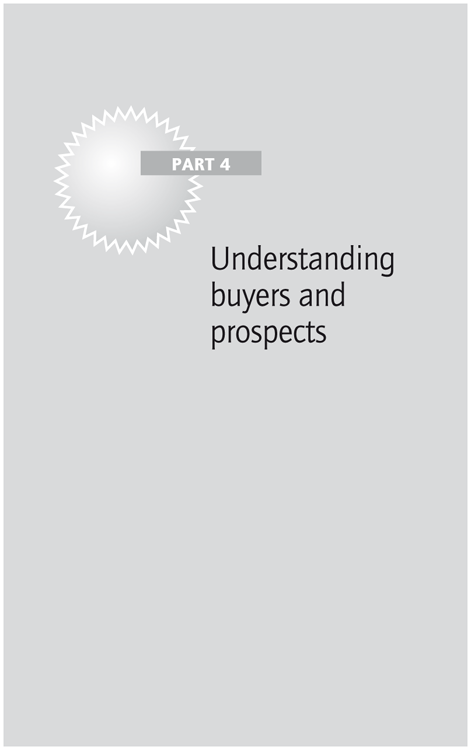 Part 4: Understanding buyers and prospects
