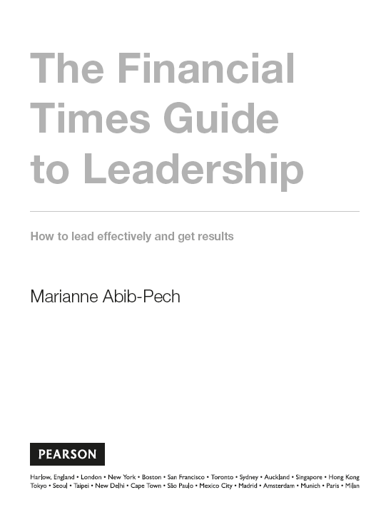 The Financial Times Guide to Leadership