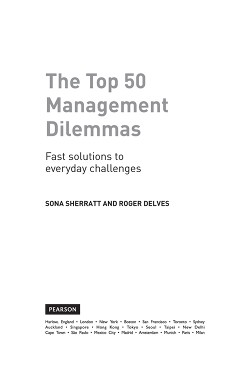 The Top 50 Management Dilemmas