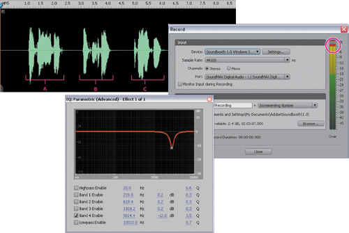 Editing and Enhancing Voiceover Recordings