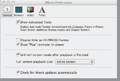 Select Show Advanced Features when setting your preferences Fusion