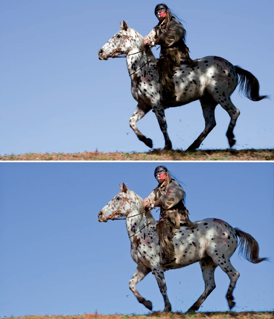 Creating HDRs from Fast-Moving Subject Photographs