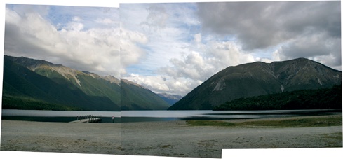 Before digital image processing, the only way to create a photographic panorama from multiple shots was to make a collage.