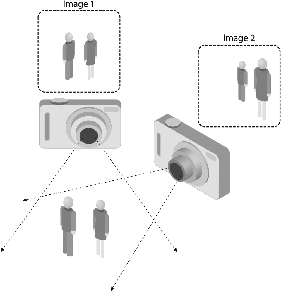 The ill-posed nature of vision: the 2D apperarance of objects can change radically with viewpoint