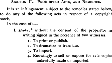 1902 excerpt on copyright infringement of books