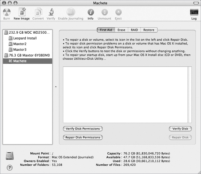 It’s hard to tell by looking but Disk Utility is a powerful backup tool