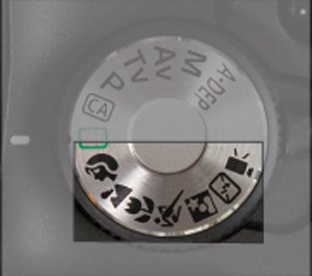 These options on the Mode dial are scene modes, which bias the cameraâs decisions under specific conditions so that it calculates more appropriate exposures.