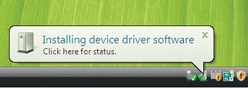 Windows might tell you itâs installing a new driver.