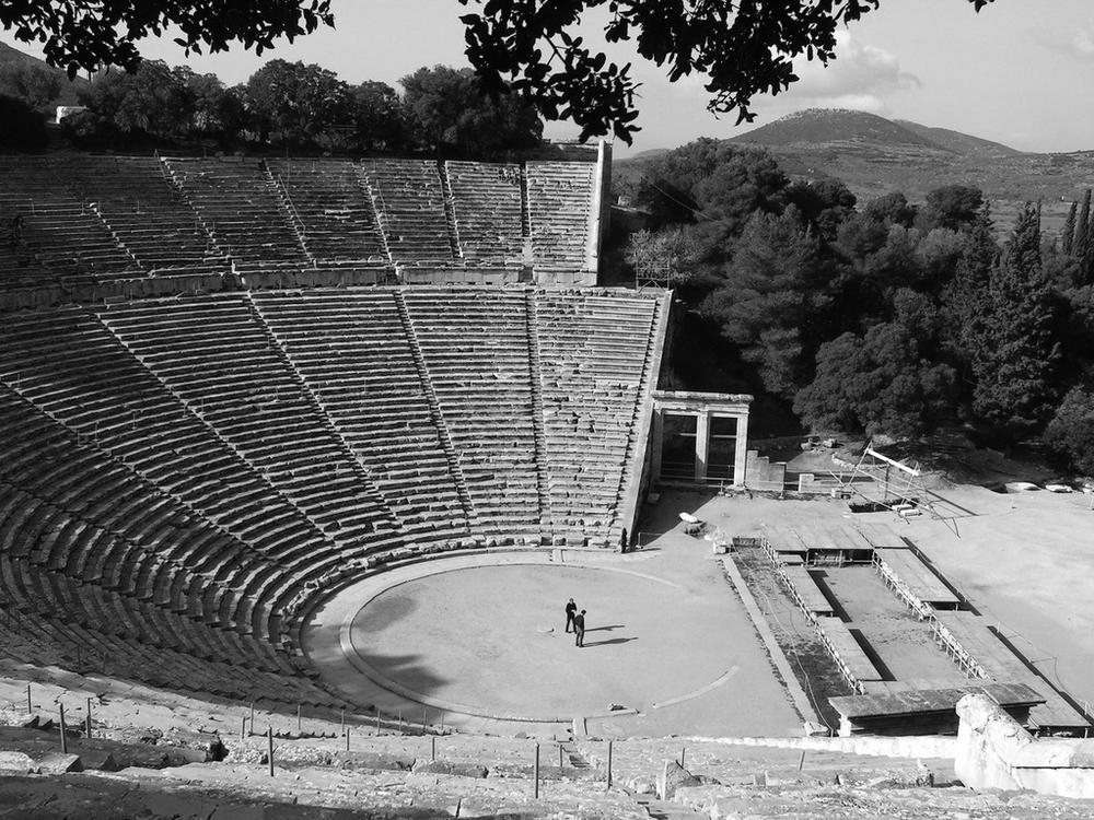 The Greek Theater at Epidaurus.