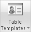 Creating a Table by Using a Template