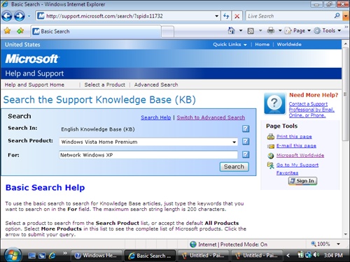 Use the Knowledge Base to search for solutions on your own.