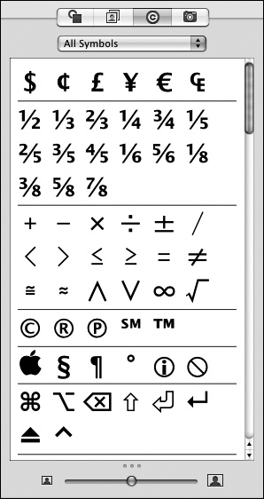 Insert Symbols as Text or Graphics