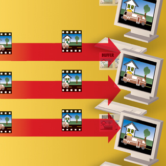 How the Net Provides Video and Audio on Demand