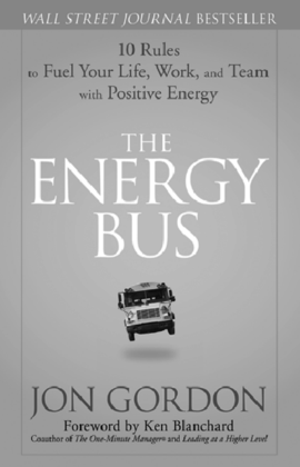 Figure depicting the cover page of the book “The Energy Bus.”